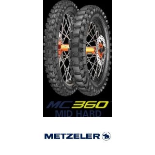 Metzeler MC360 Mid Hard Rear 140/80 -18 70M NHS TT
