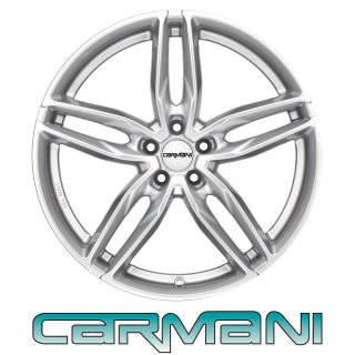 Carmani 13 Twinmax 9x20 5/112 ET45 White Silver